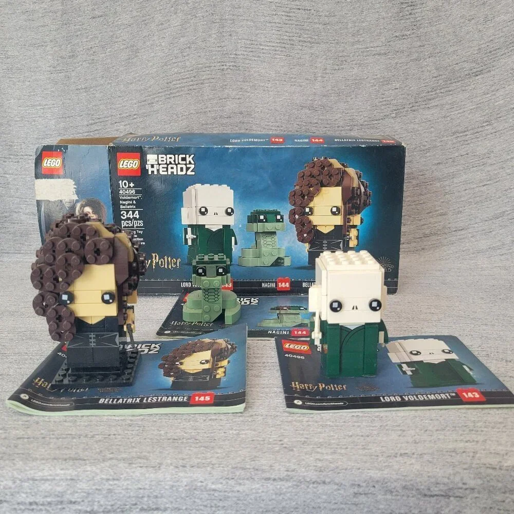 LEGO BrickHeadz 40496 Wizarding World Voldemort Nagini & Bellatrix
